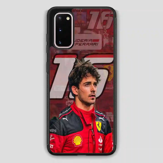 Charles Leclerc Samsung Galaxy S20 Case