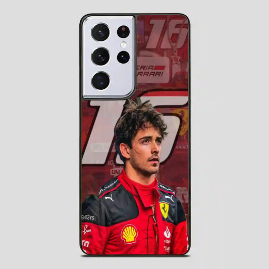 Charles Leclerc Samsung Galaxy S21 Ultra Case