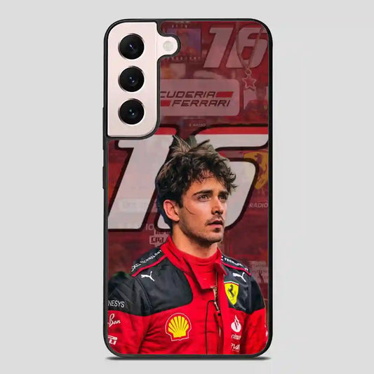 Charles Leclerc Samsung Galaxy S22 FE Case