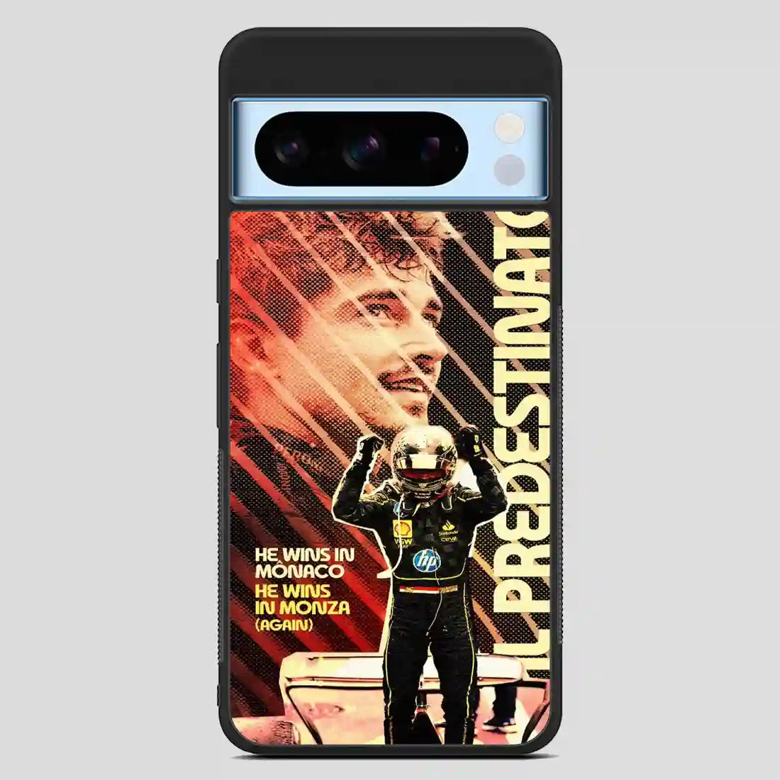 Charles Leclerc Win Google Pixel 8 Pro Case