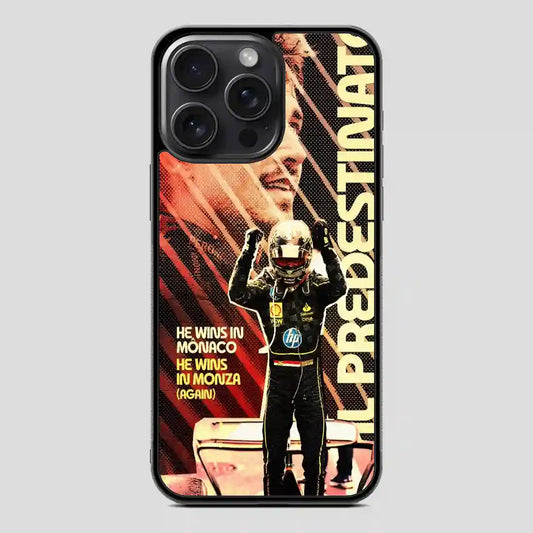 Charles Leclerc Win iPhone 15 Pro Case