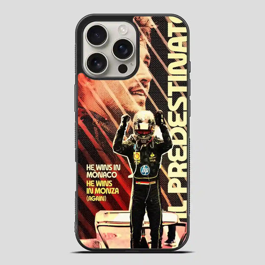 Charles Leclerc Win iPhone 16 Pro Max Case