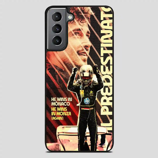 Charles Leclerc Win Samsung Galaxy S21 FE Case