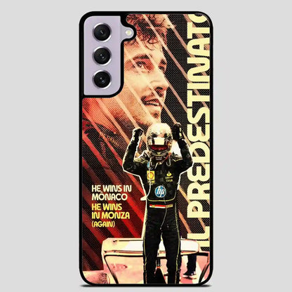 Charles Leclerc Win Samsung Galaxy S21 Case