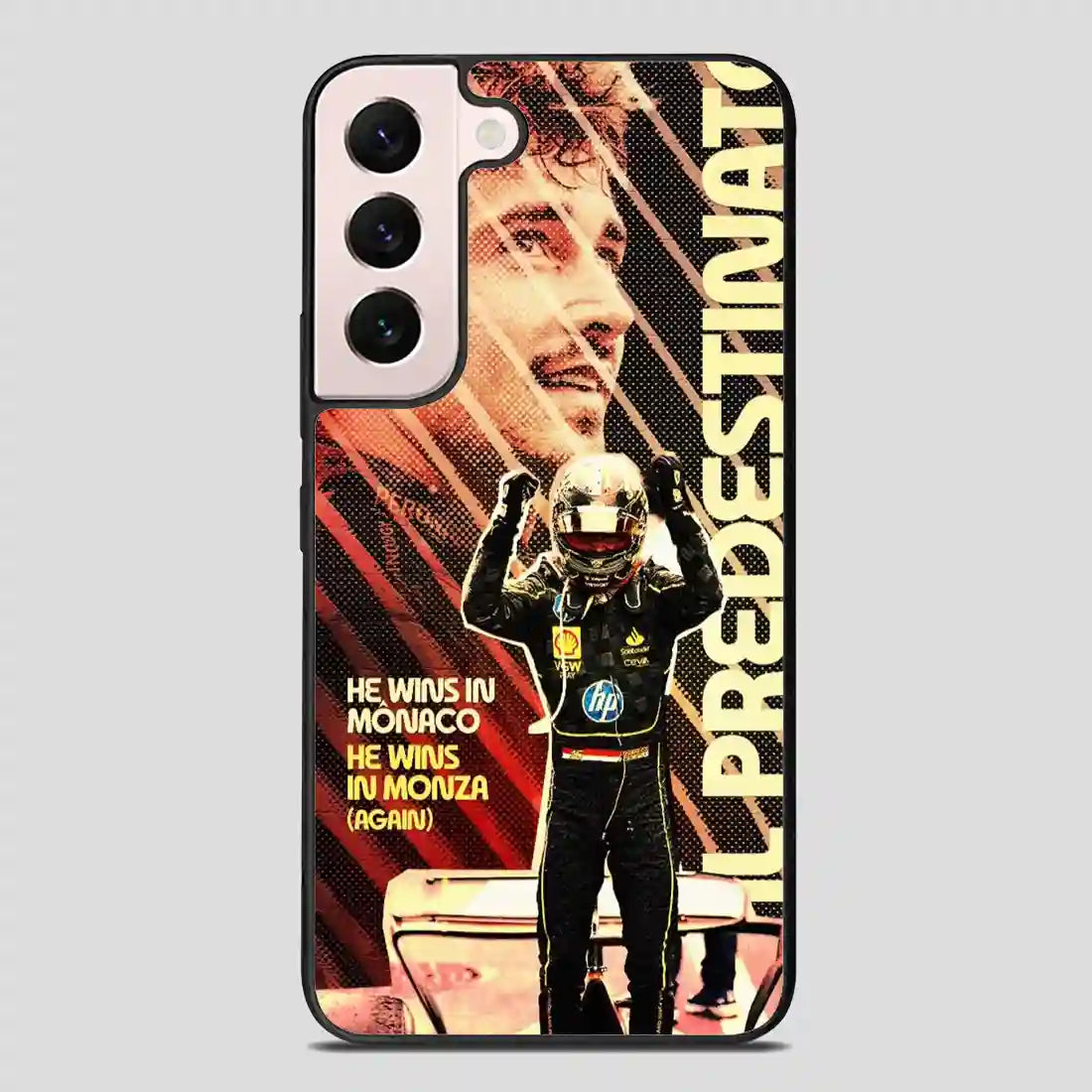 Charles Leclerc Win Samsung Galaxy S22 FE Case