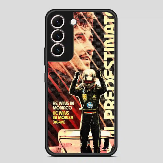 Charles Leclerc Win Samsung Galaxy S22 Case