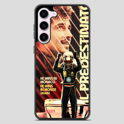 Charles Leclerc Win Samsung Galaxy S23 Case