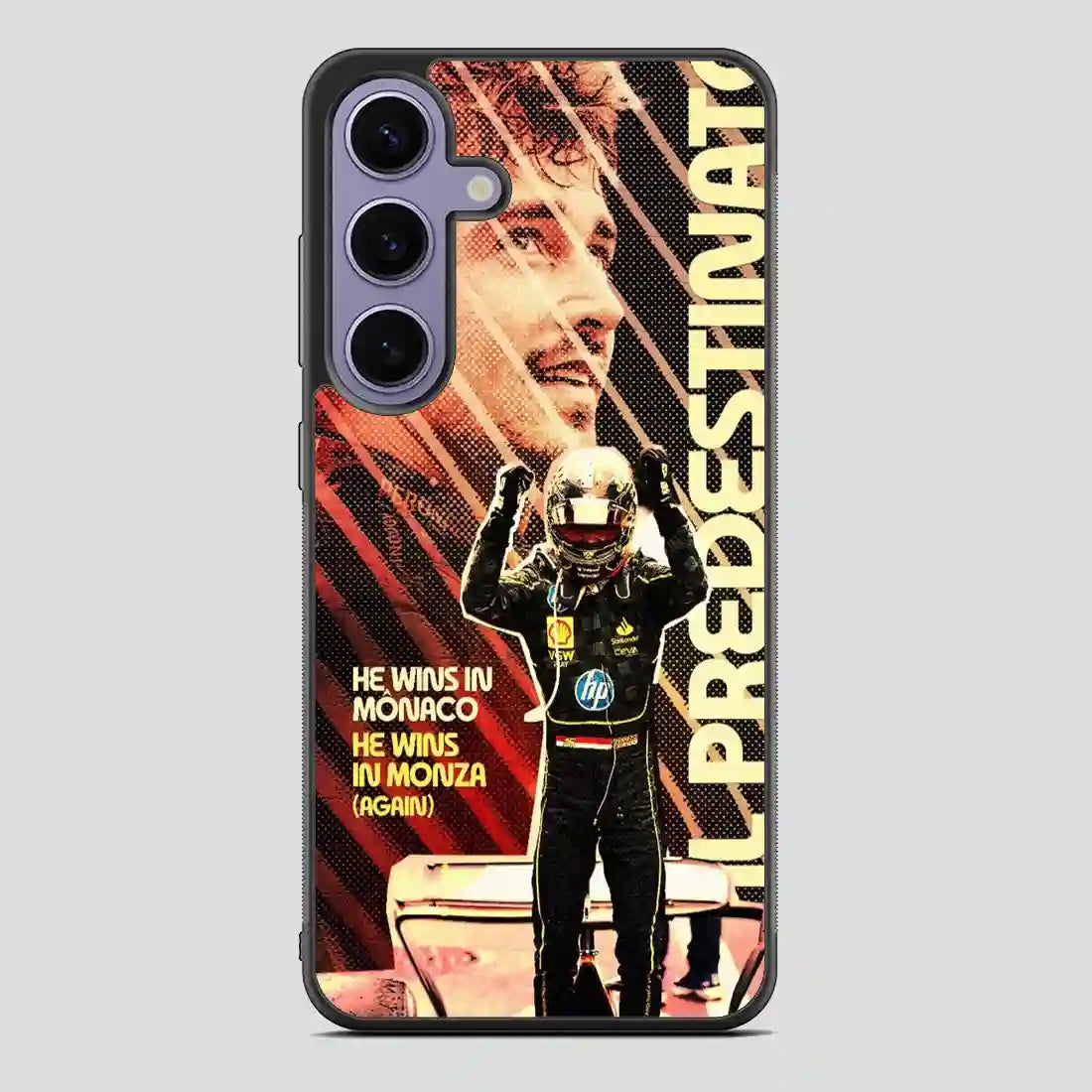 Charles Leclerc Win Samsung Galaxy S24 Case