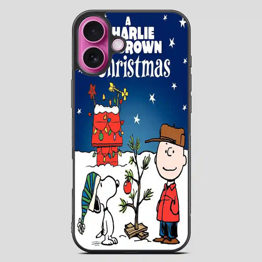 Charlie Brown Christmas iPhone 16 Plus Case