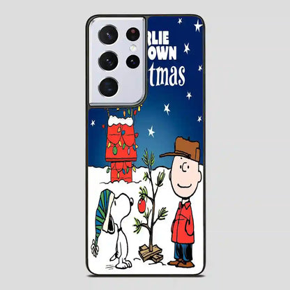 Charlie Brown Christmas Samsung Galaxy S21 Ultra Case