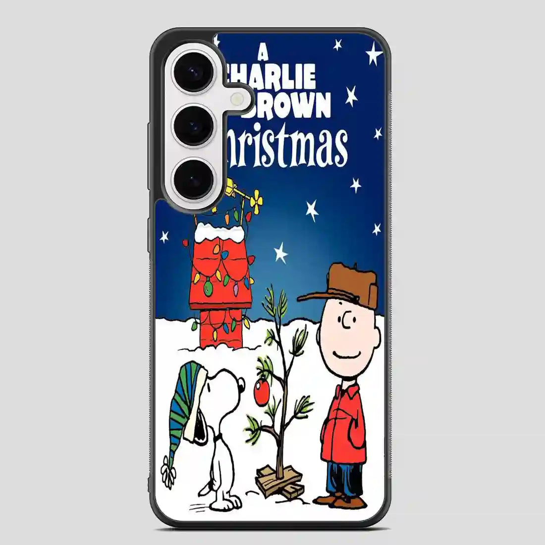 Charlie Brown Christmas Samsung Galaxy S24 FE Case