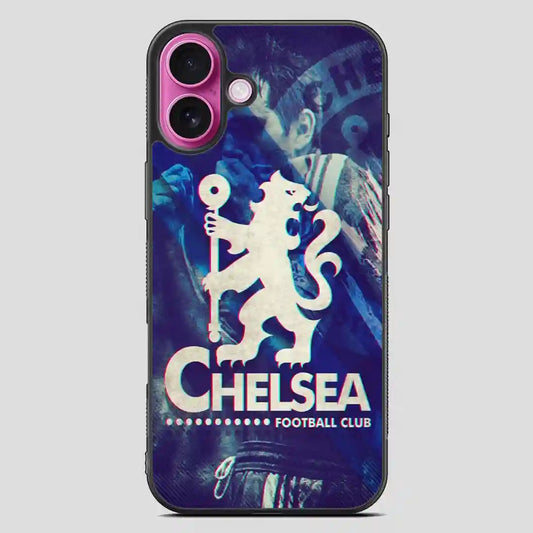 Chelsea Club Football iPhone 16 Plus Case