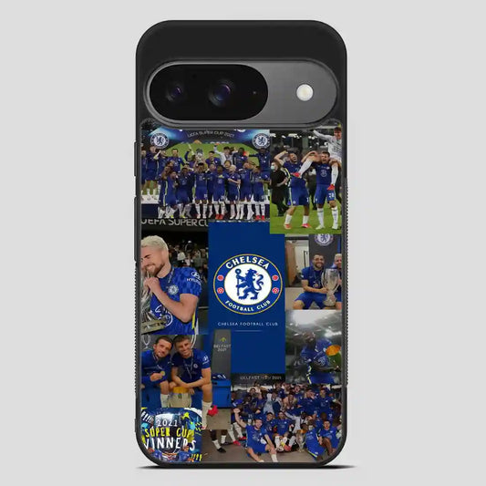 Chelsea Collage Player Google Pixel 9 Case