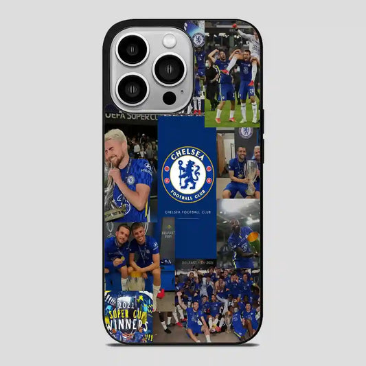 Chelsea Collage Player iPhone 14 Pro Case