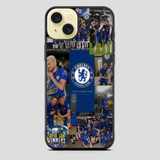 Chelsea Collage Player iPhone 15 Plus Case