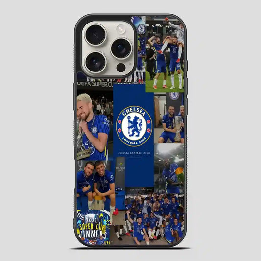 Chelsea Collage Player iPhone 16 Pro Max Case