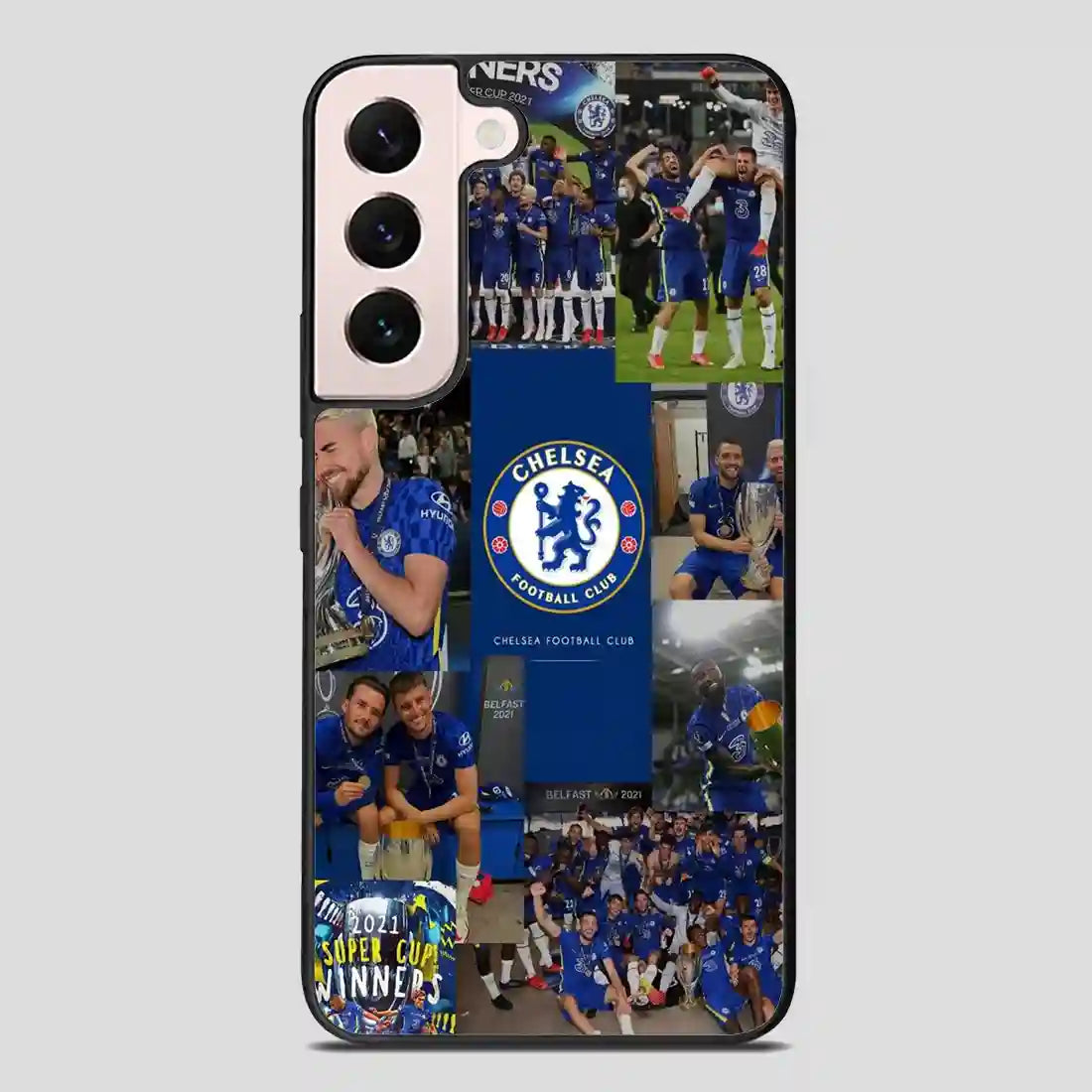 Chelsea Collage Player Samsung Galaxy S22 FE Case