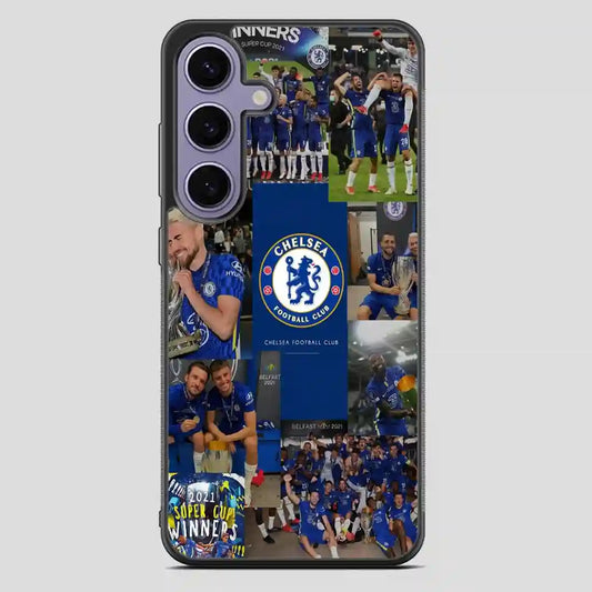 Chelsea Collage Player Samsung Galaxy S23 FE Case