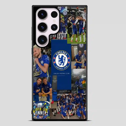 Chelsea Collage Player Samsung Galaxy S23 Ultra Case