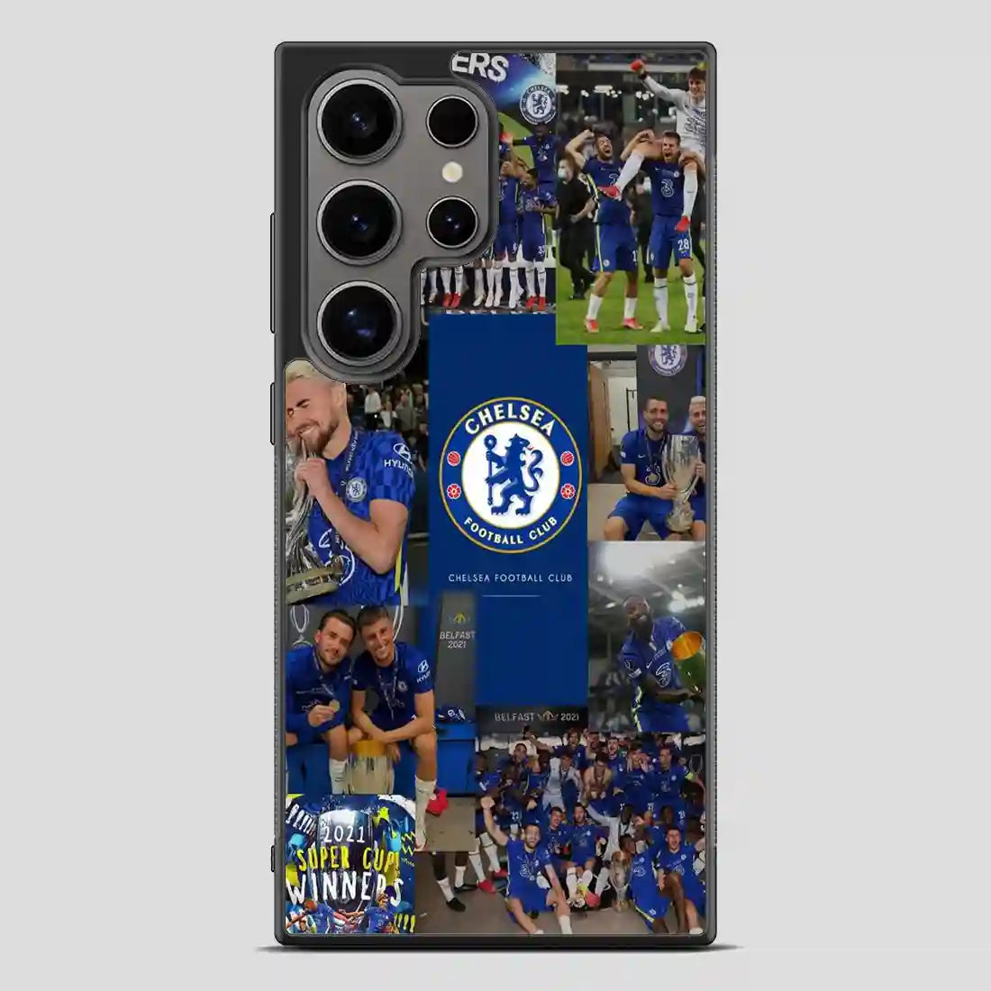 Chelsea Collage Player Samsung Galaxy S24 Ultra Case