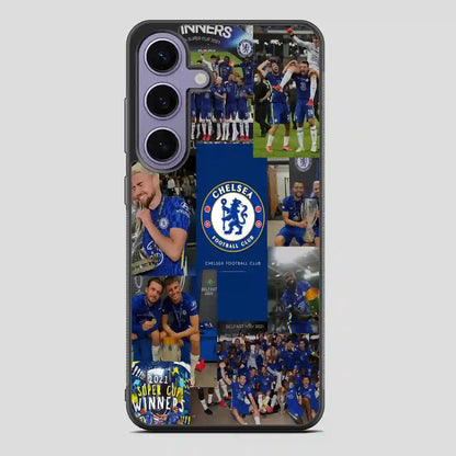 Chelsea Collage Player Samsung Galaxy S24 Case