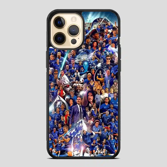 Chelsea Football Club Collage Player iPhone 11 Pro Case