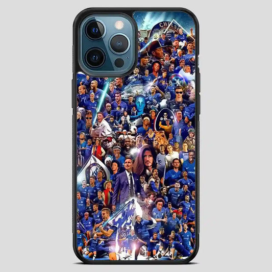 Chelsea Football Club Collage Player iPhone 12 Pro Max Case