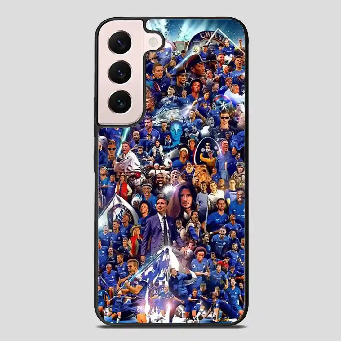 Chelsea Football Club Collage Player Samsung Galaxy S22 FE Case