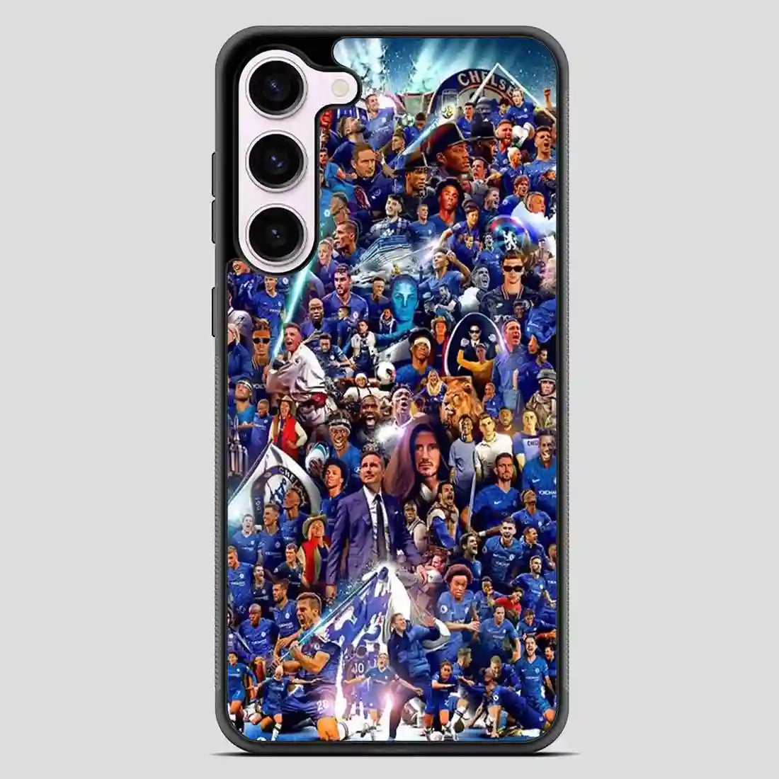 Chelsea Football Club Collage Player Samsung Galaxy S23 Case