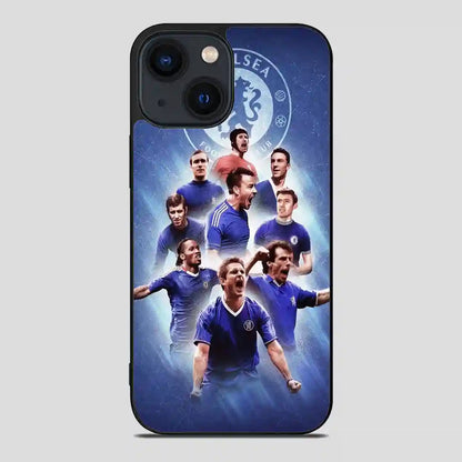 Chelsea Football Club Player Vintage iPhone 14 Case