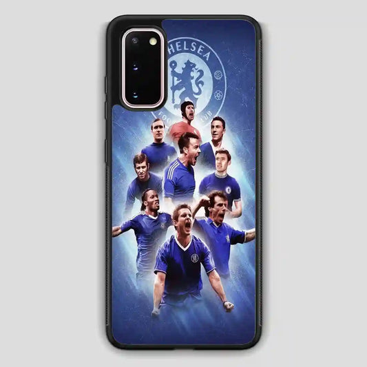 Chelsea Football Club Player Vintage Samsung Galaxy S20 Case