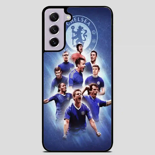 Chelsea Football Club Player Vintage Samsung Galaxy S21 Case