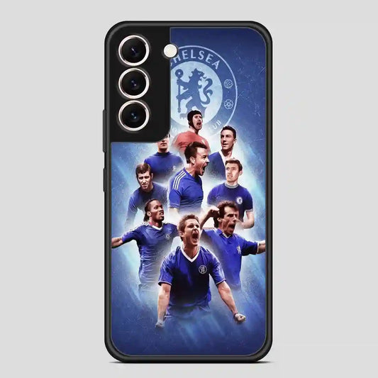 Chelsea Football Club Player Vintage Samsung Galaxy S22 Case