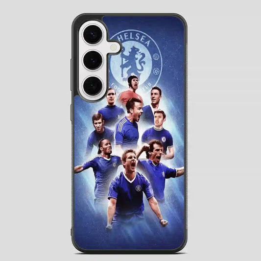 Chelsea Football Club Player Vintage Samsung Galaxy S24 FE Case