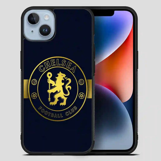 Chelsea Gold Logo iPhone 14 Plus Case