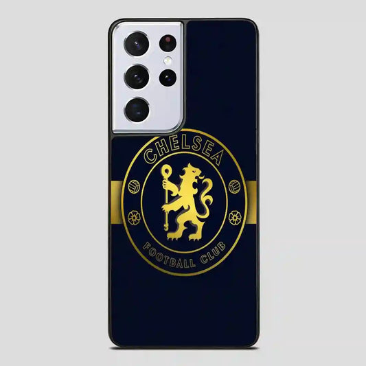 Chelsea Gold Logo Samsung Galaxy S21 Ultra Case