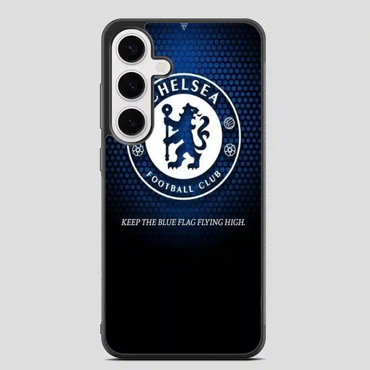 Chelsea Keep The Flag Flying High Samsung Galaxy S24 FE Case