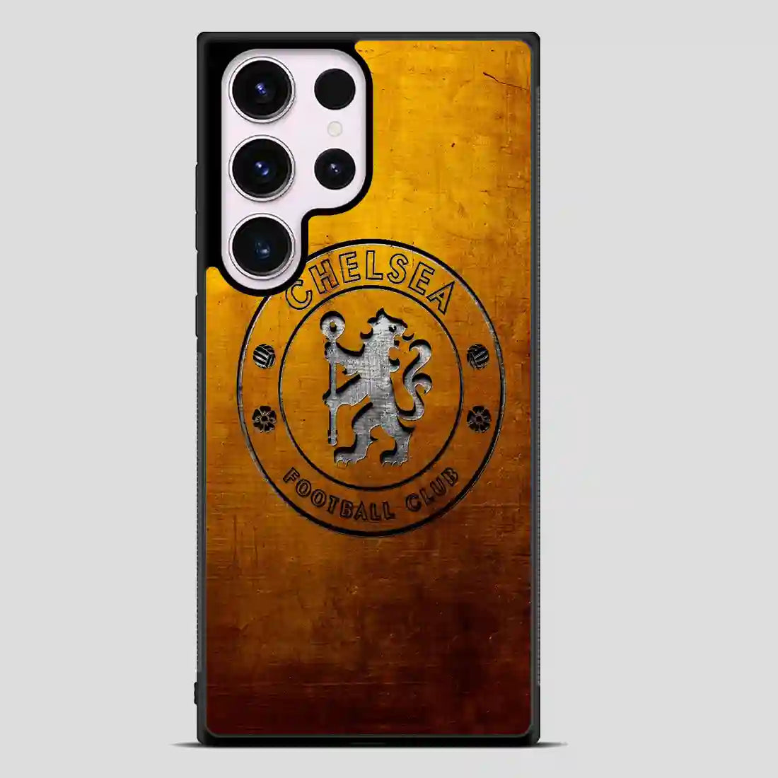 Chelsea Logo Gold Sport Samsung Galaxy S23 Ultra Case