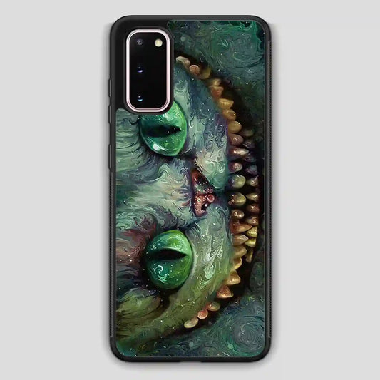 Cheshire Cat Alice In Wonderland Retro Samsung Galaxy S20 Case