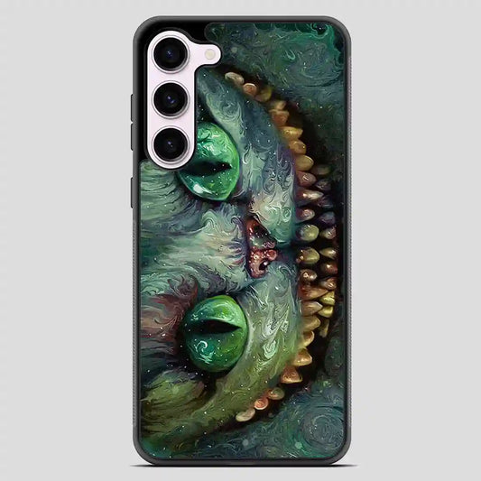 Cheshire Cat Alice In Wonderland Retro Samsung Galaxy S23 Case