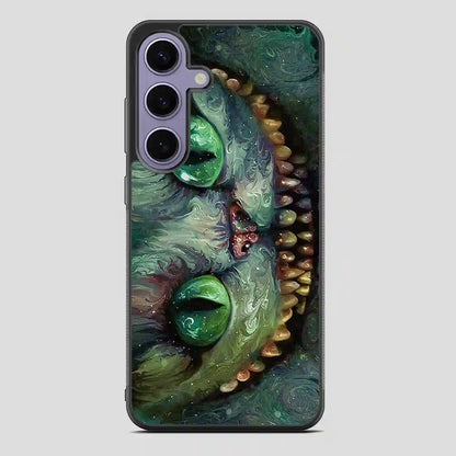 Cheshire Cat Alice In Wonderland Retro Samsung Galaxy S24 Case