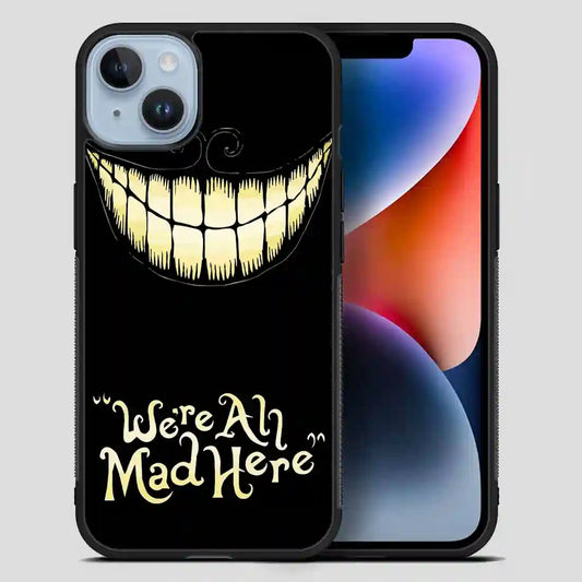 Cheshire Cat And Alice iPhone 14 Plus Case