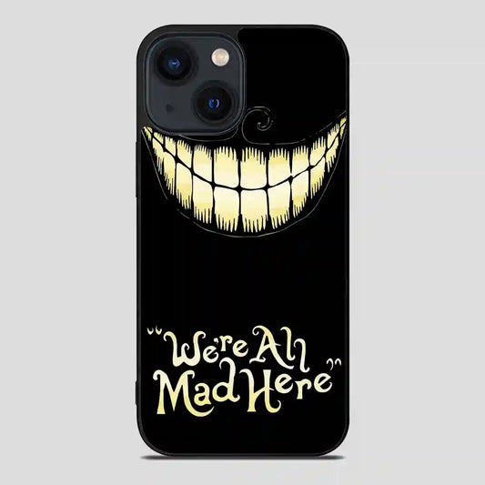 Cheshire Cat And Alice iPhone 14 Case