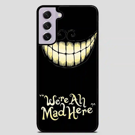 Cheshire Cat And Alice Samsung Galaxy S21 Case