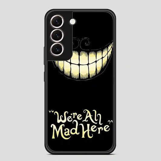 Cheshire Cat And Alice Samsung Galaxy S22 Case