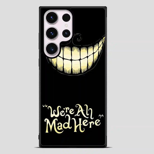 Cheshire Cat And Alice Samsung Galaxy S23 Ultra Case