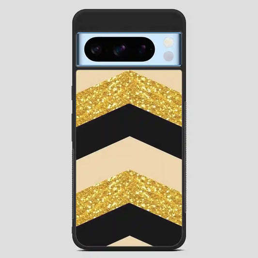 Chevron Glitter Google Pixel 8 Pro Case