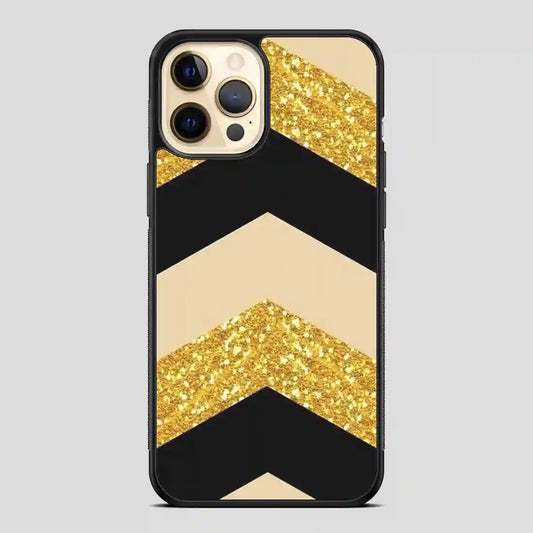 Chevron Glitter iPhone 11 Pro Case