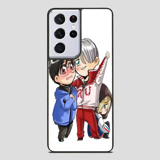 Chibi Yuri On Ice Samsung Galaxy S21 Ultra Case