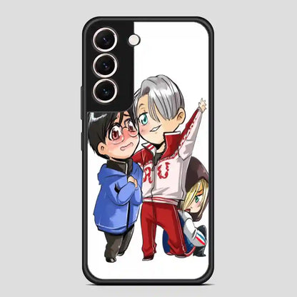 Chibi Yuri On Ice Samsung Galaxy S22 Case